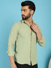 Woven Design Casual Shirt for Mens-SF-928Q
